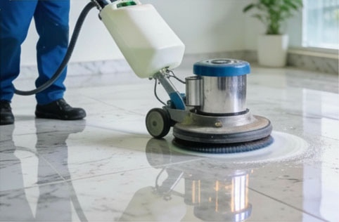 Pulido y abrillantado de suelo